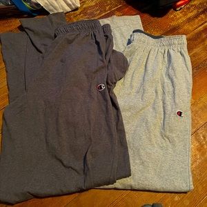 Champion pants.
